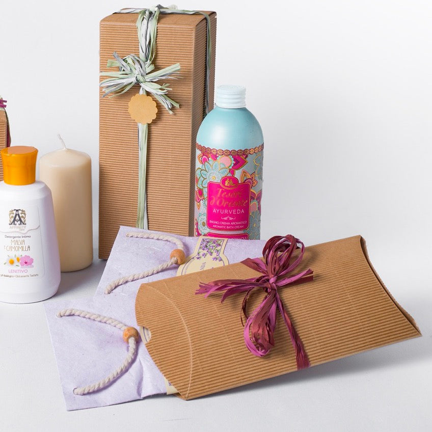 Astuccio in Cartoncino Onda Avana Avana