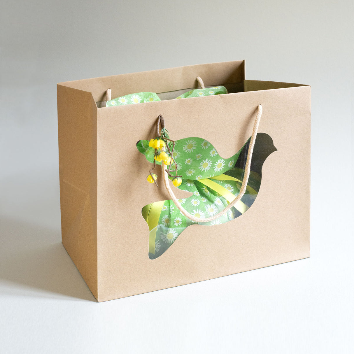 Shopper Pasticceria con Finestra Avana