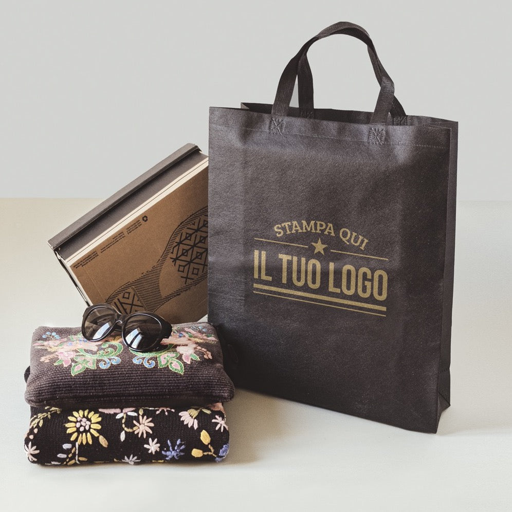 Shopper TNT Verticali Personalizzate 2 Lati