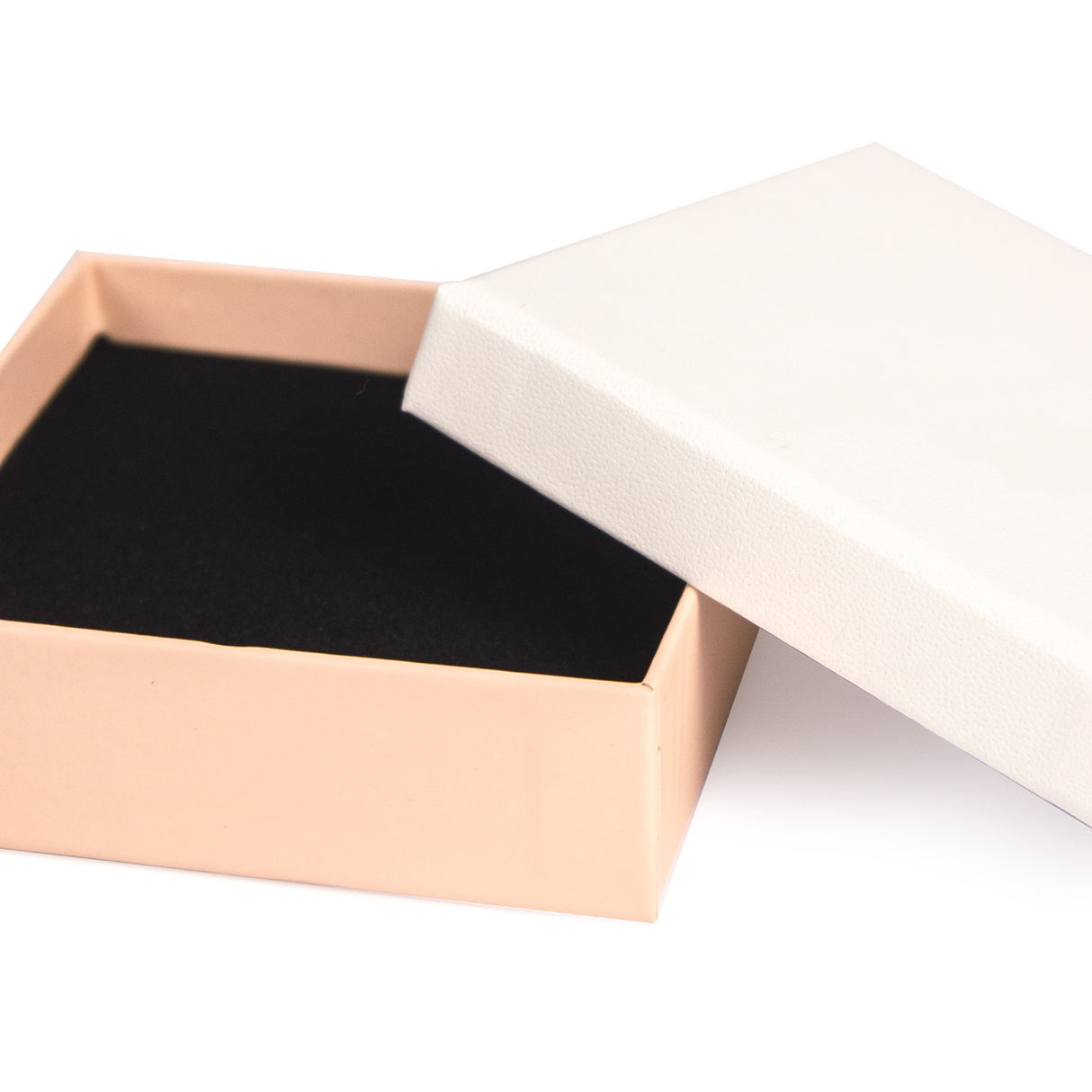 Astuccio Gioielleria Bicolor Avorio Rosa Cipria