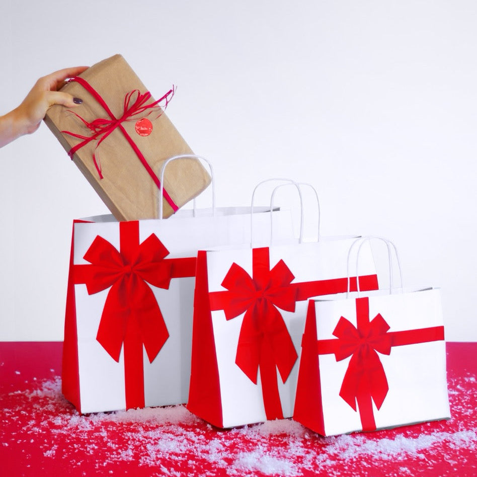 Shopper Red Bow