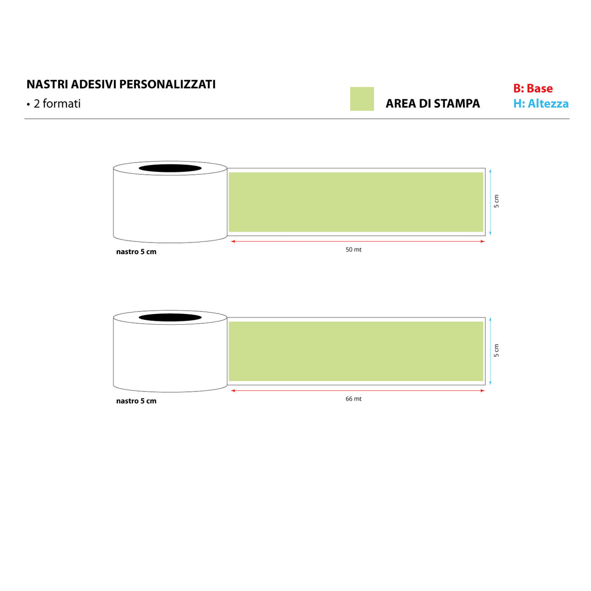 Nastri Adesivi Personalizzati PP HOTMELT 28my