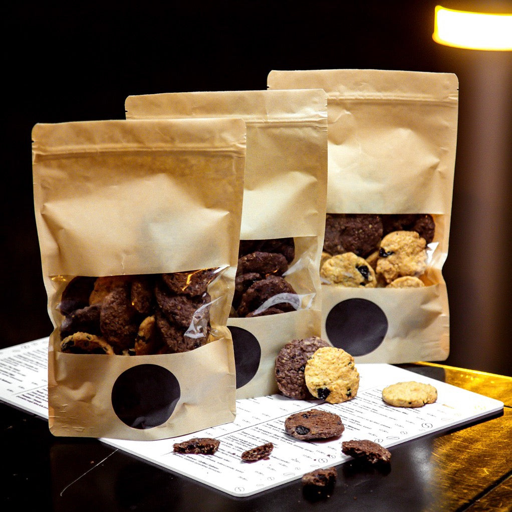 Sacchetti Doypack con Finestra e Zip, per Alimenti