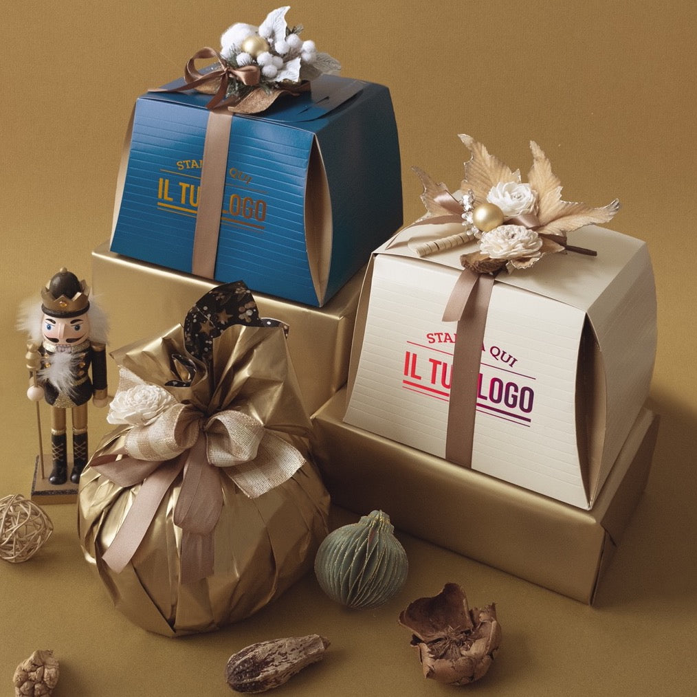 Scatola per Panettone e Pandoro Lingotto Personalizzata