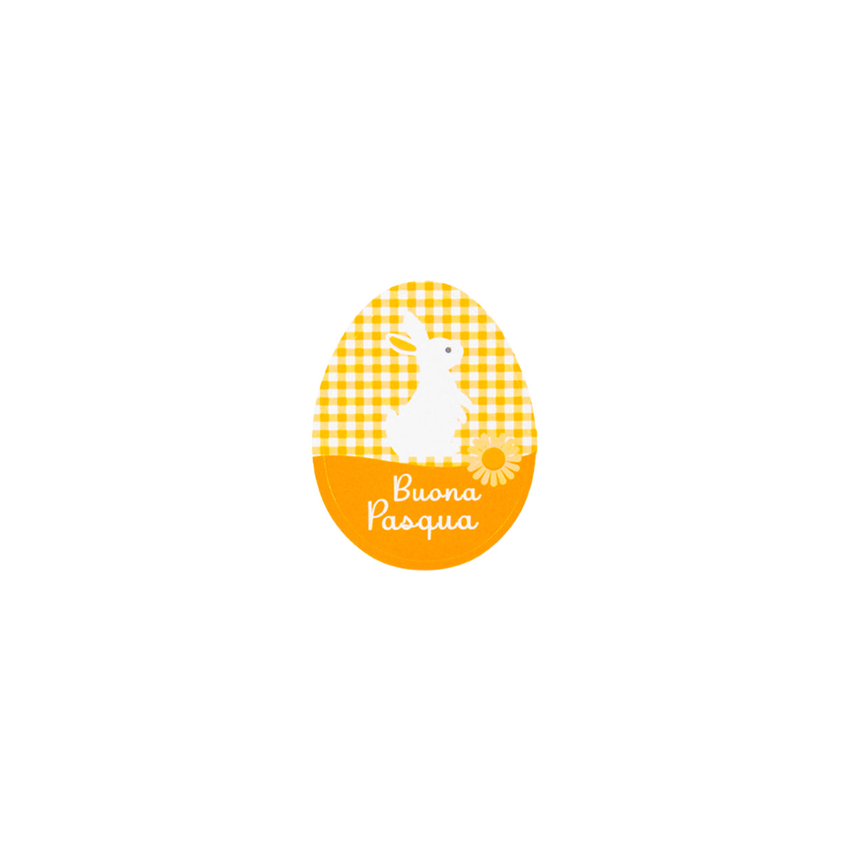 Etchette Buona Pasqua Quadretti cm 3x4