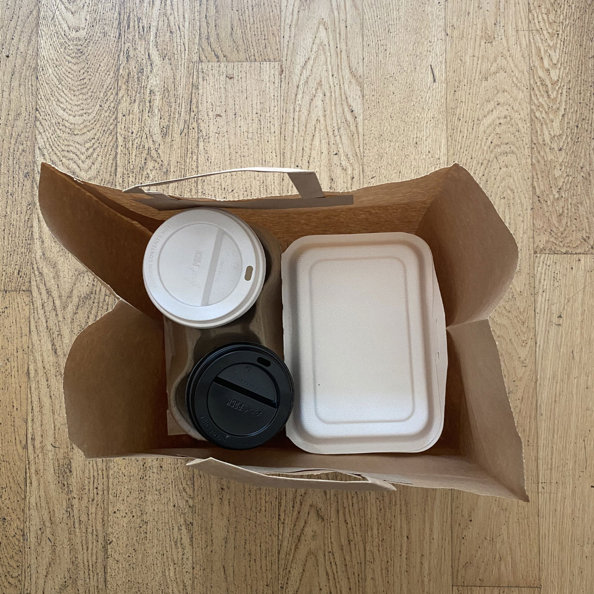 Shopper Flat Bag per Take Away Avana