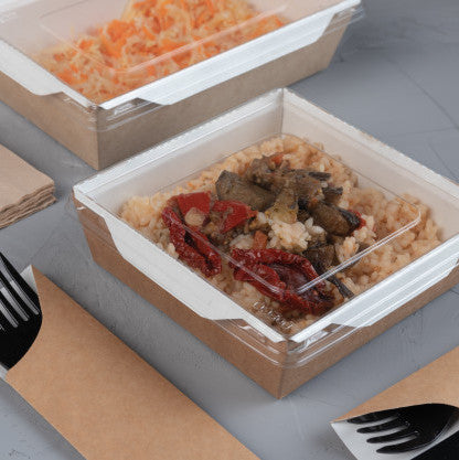 Scatola Food con Coperchio Trasparente