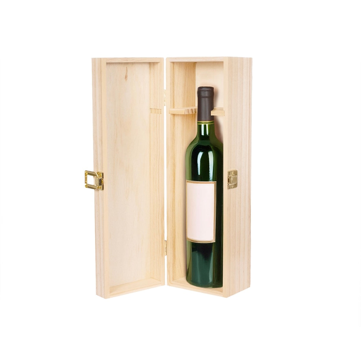 Cofanetto per Bottiglie in Legno di Pino