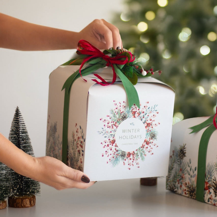 Scatola per Panettone Christmas Time