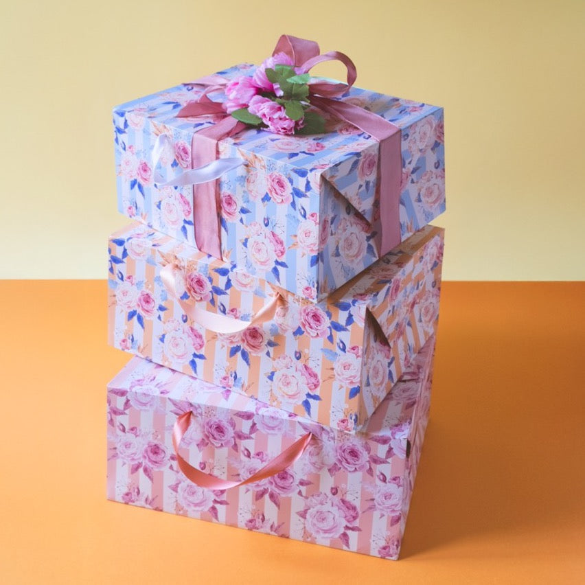 Bag Box Rose Shabby Chic Mix