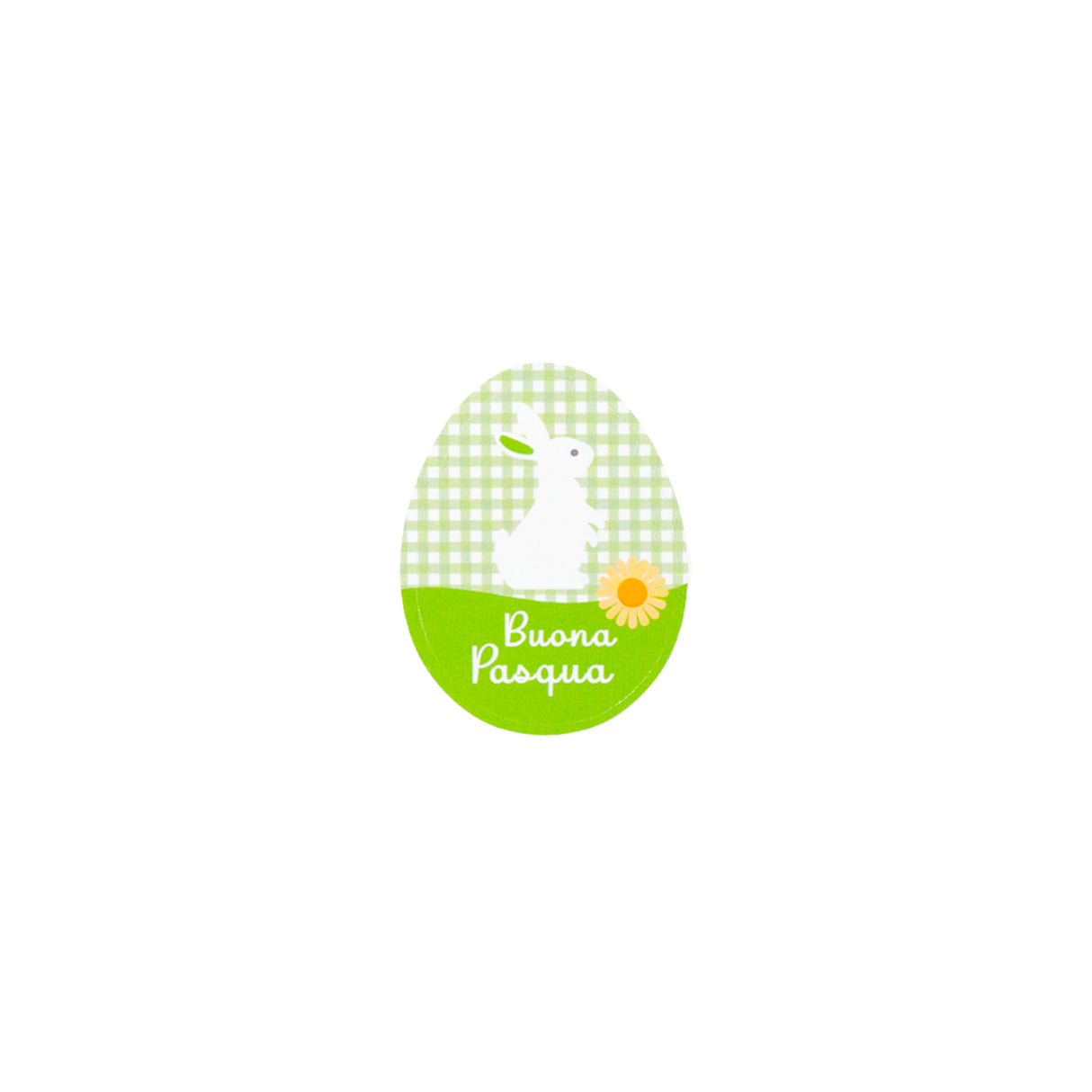 Etchette Buona Pasqua Quadretti cm 3x4