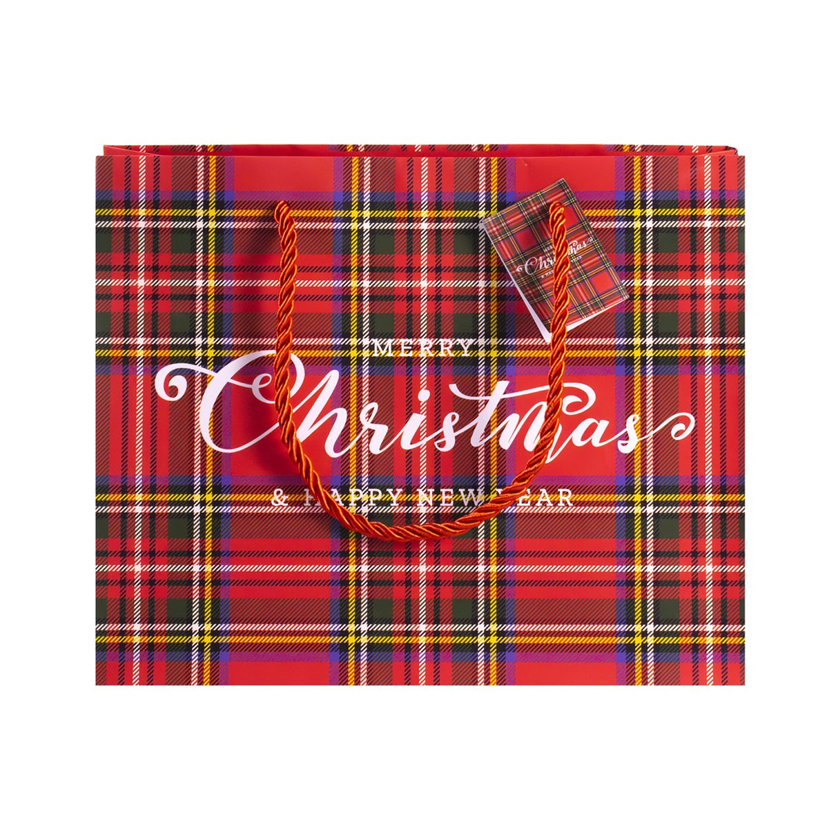 Buste Shopper Natalizie Fantasia Scozzese