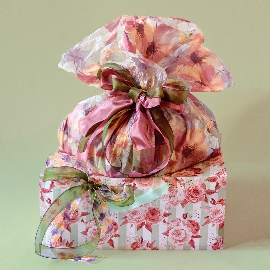 Bag Box Rose Shabby Chic Mix