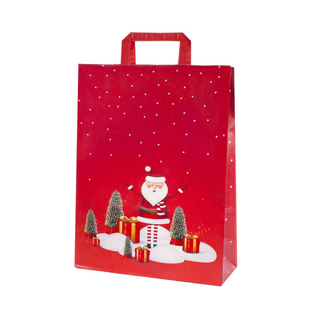 Shopper Natalizia Fantasia Santa Claus