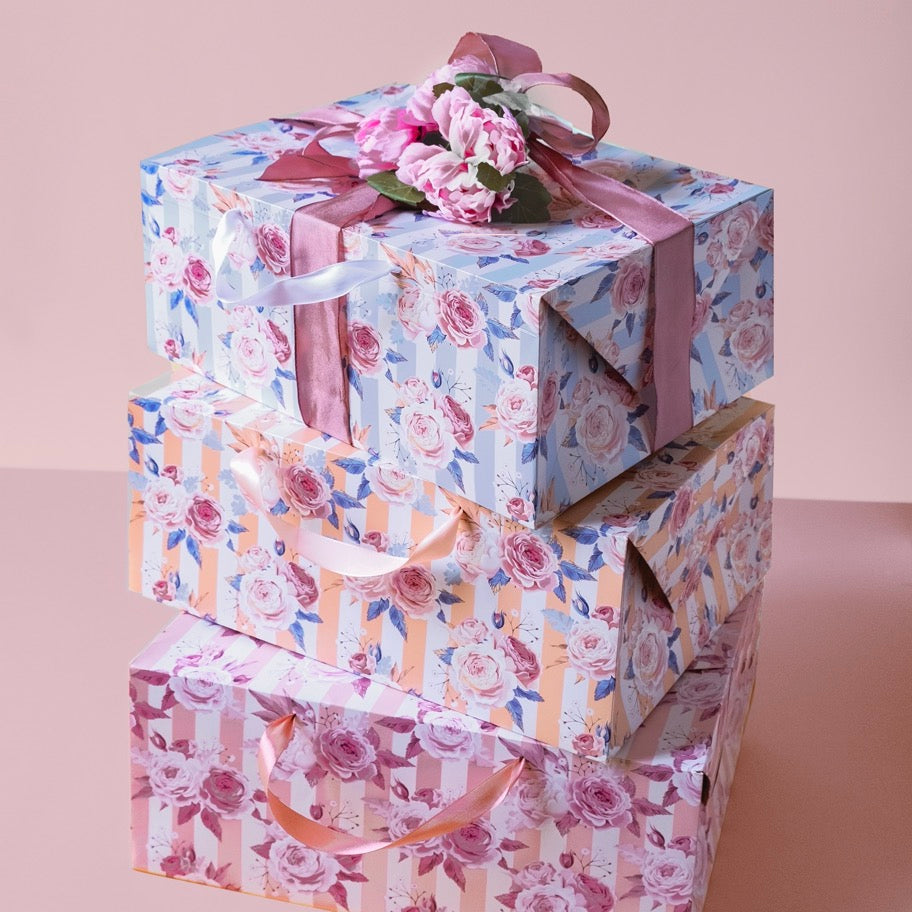 Bag Box Rose Shabby Chic Mix