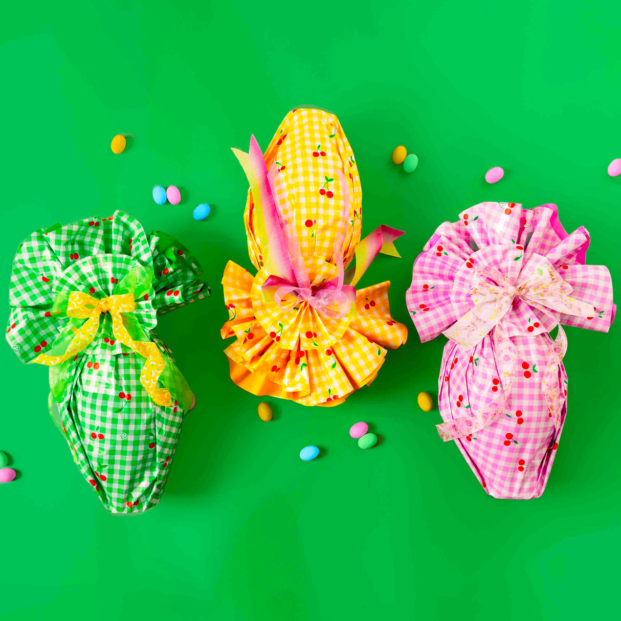 Tondo Quadretti e Ciliegie cm 98