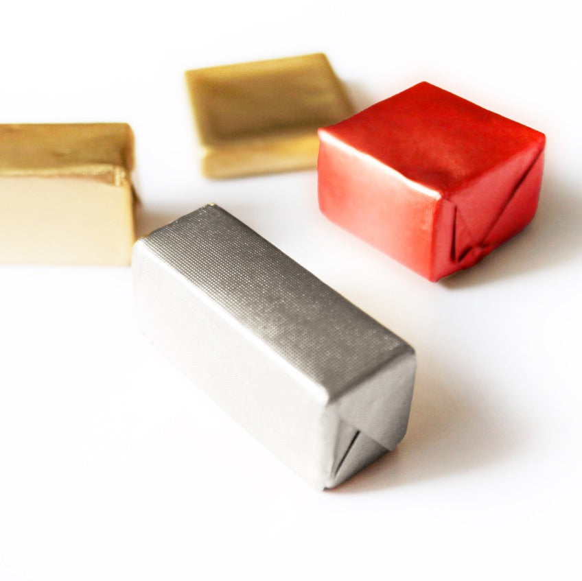 Fogli carta alluminio per cioccolatini