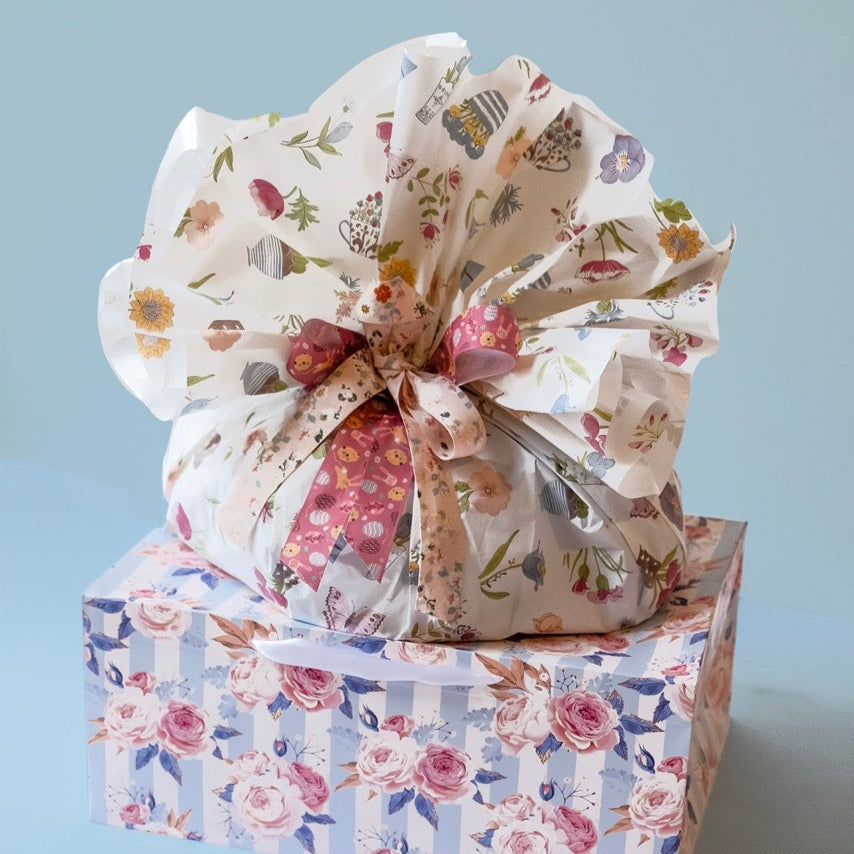 Bag Box Rose Shabby Chic Mix
