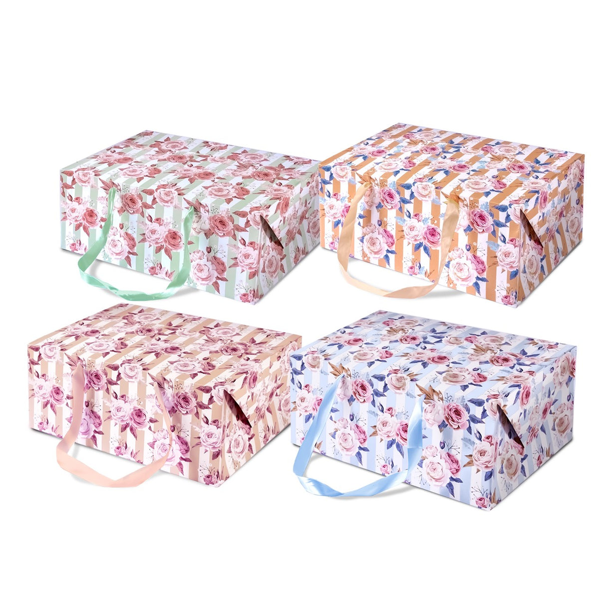 Bag Box Rose Shabby Chic Mix