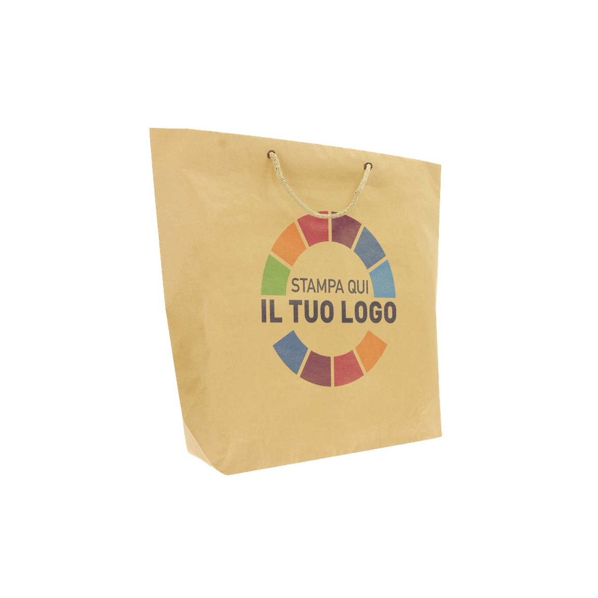 Shopper Carta Cemento Personalizzata a Colori