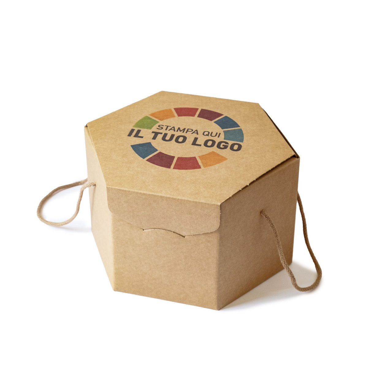 Scatola Regalo Esagonale Personalizzata Segreto