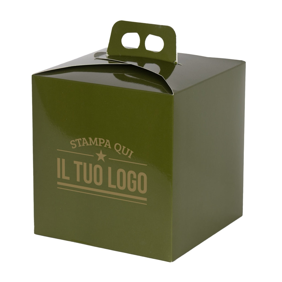 Portapanettone Alto 1KG Personalizzabile