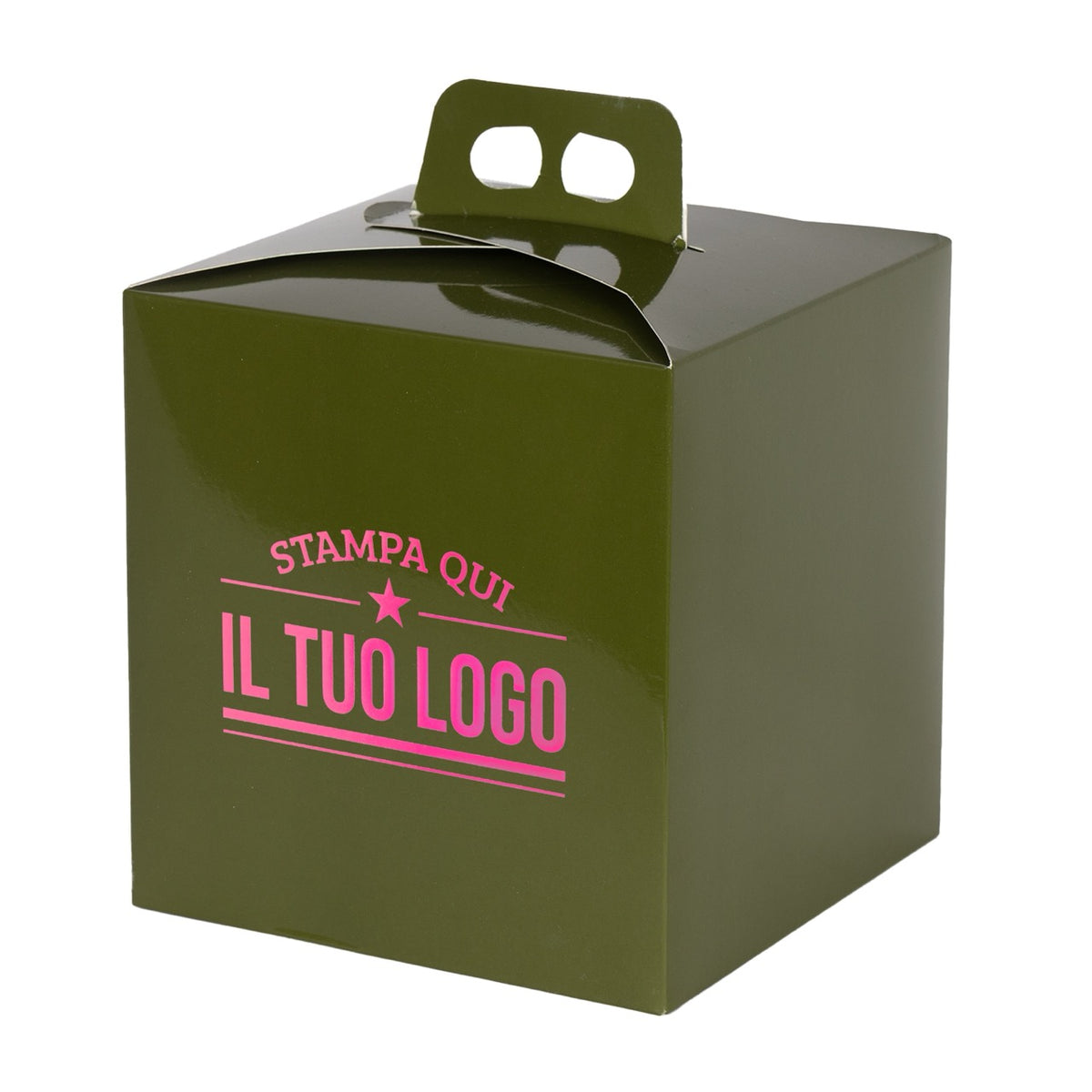 Portapanettone Alto 1KG Personalizzabile