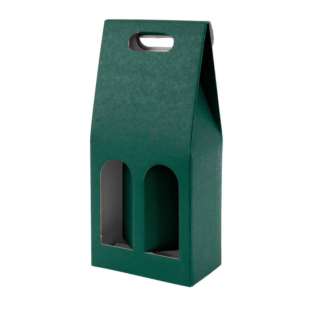 Boîte bouteilles kraft havane
