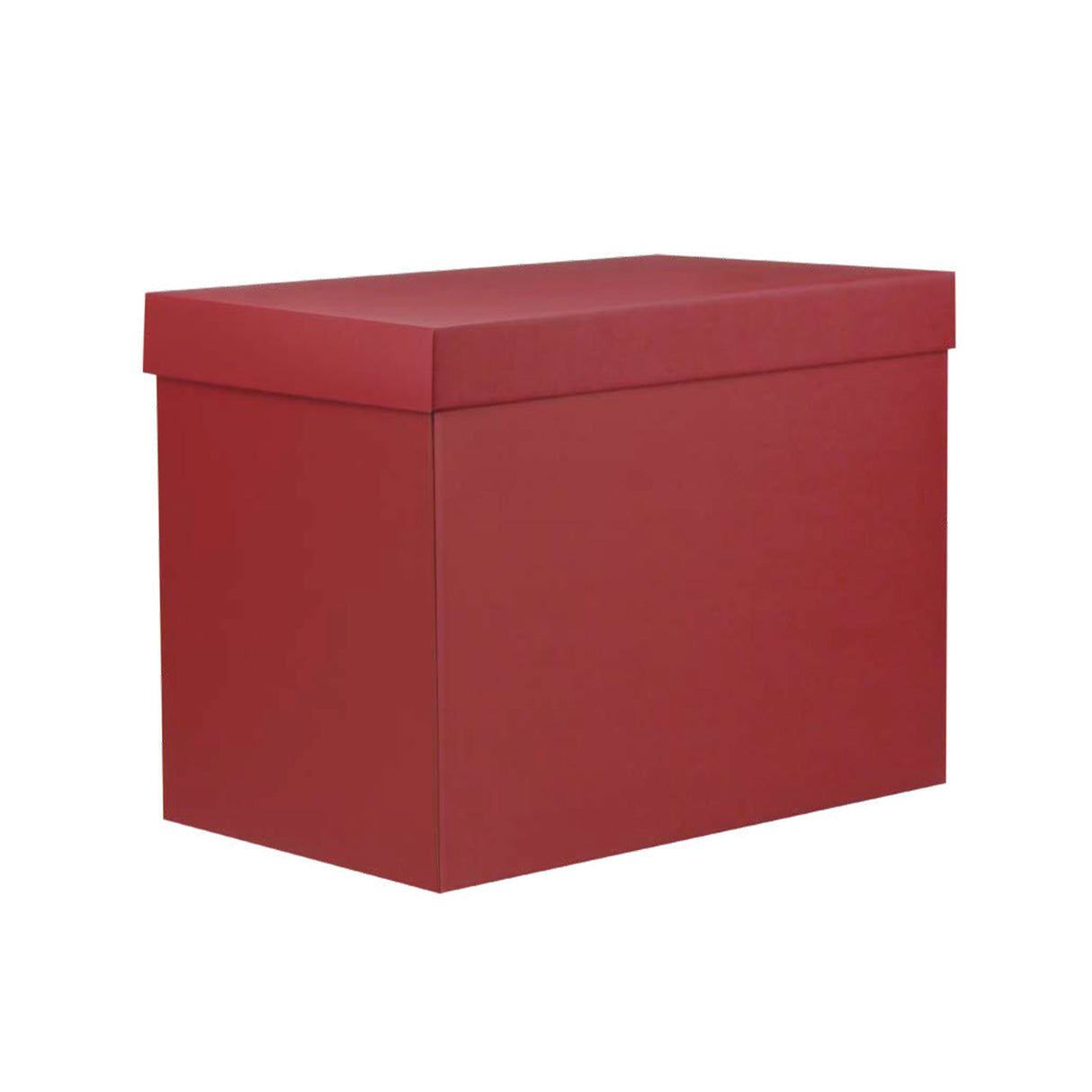 Scatole Regalo Rettangolari Fondo e Coperchio Rosso