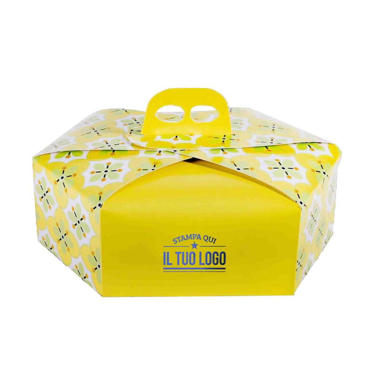 Scatola colomba esagonale Fiori personalizzabile