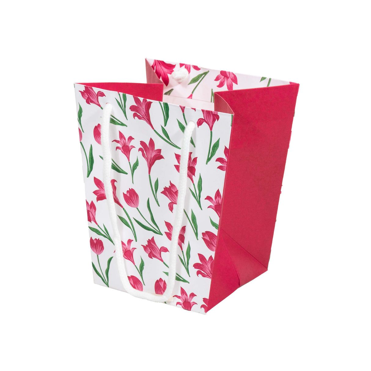 Shopper Carta Impermeabile Fiori