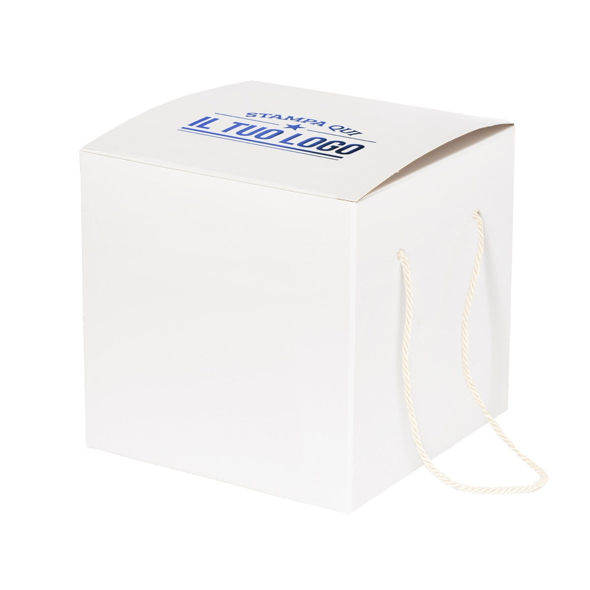 Porte-panettone brillant bas 1 kg personnalisable