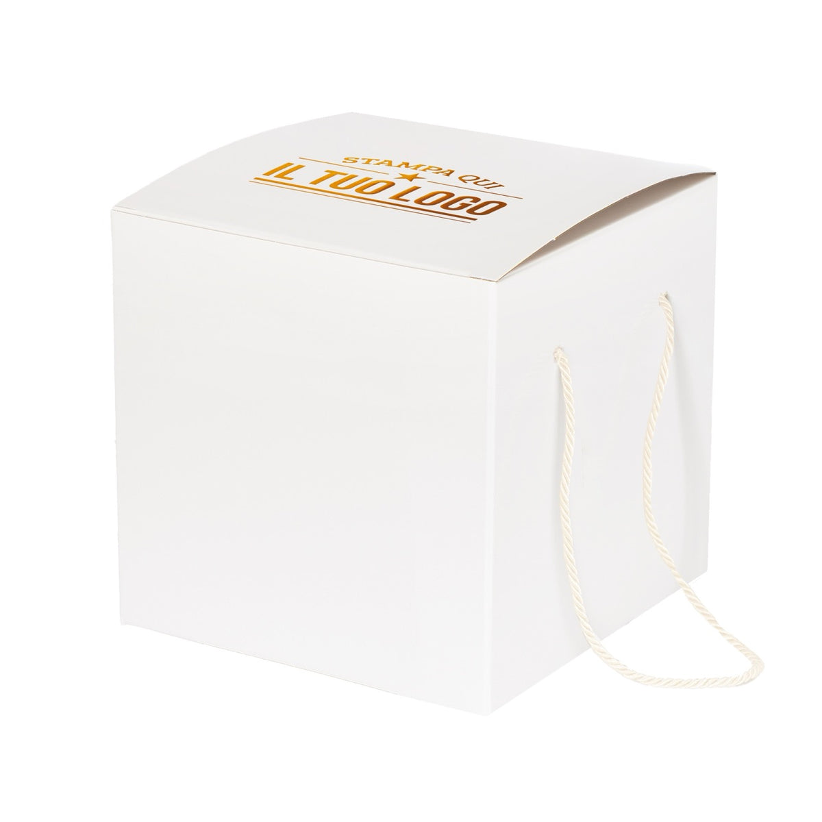 Porte-panettone brillant bas 1 kg personnalisable