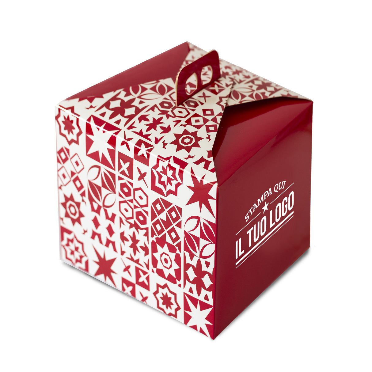Portapanettone Maioliche Alto 1Kg Personalizzabile