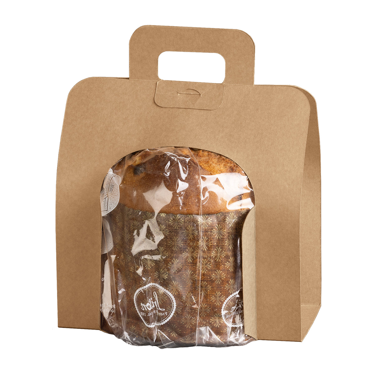 Shopper Boîte pour Panettone avec Poignée