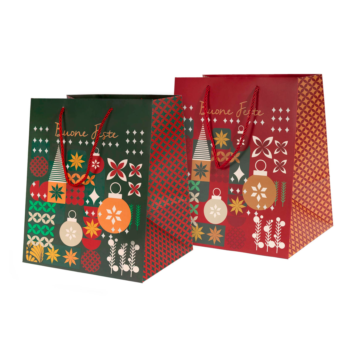 Shopper Villaggio Natale Buone Feste