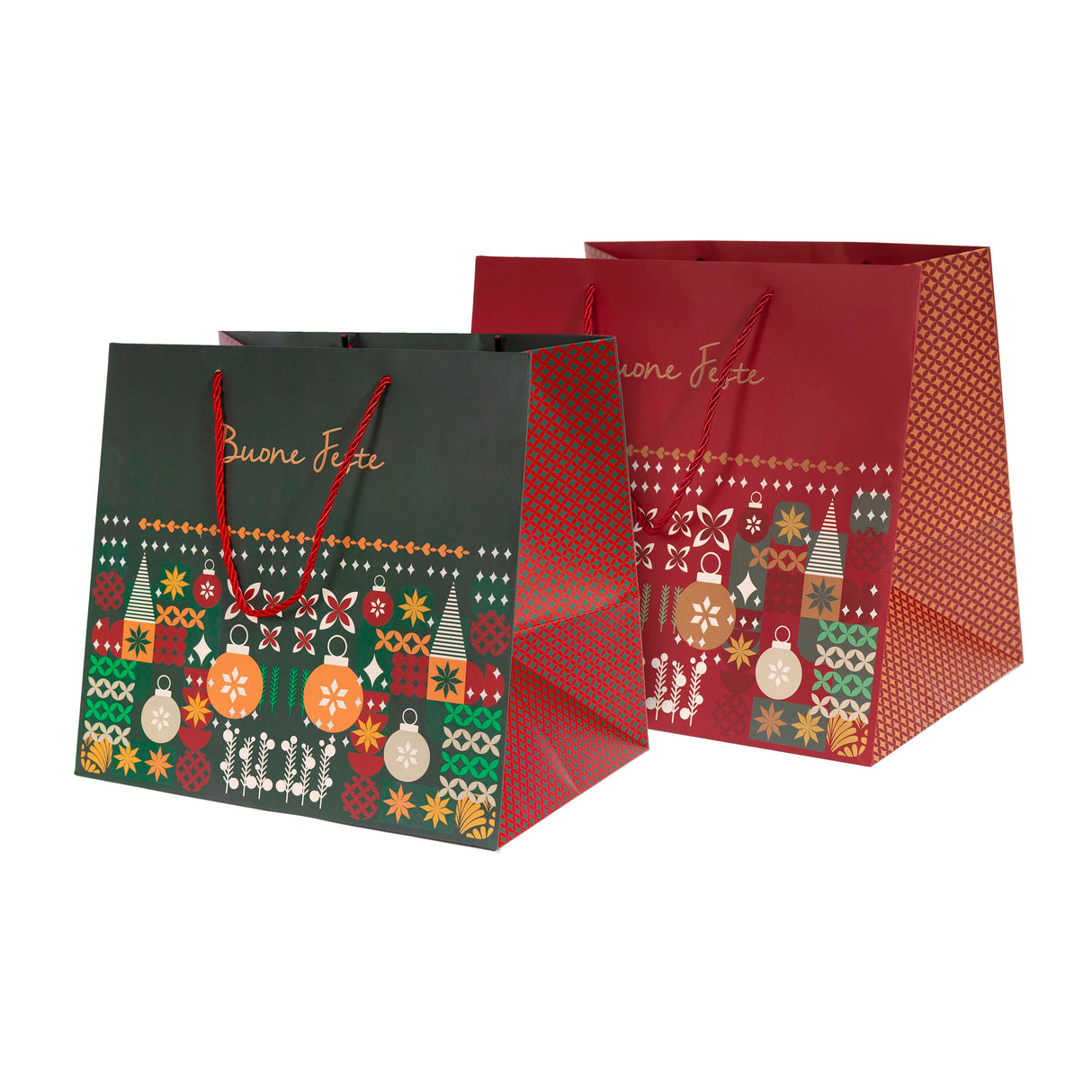 Shopper Villaggio Natale Buone Feste