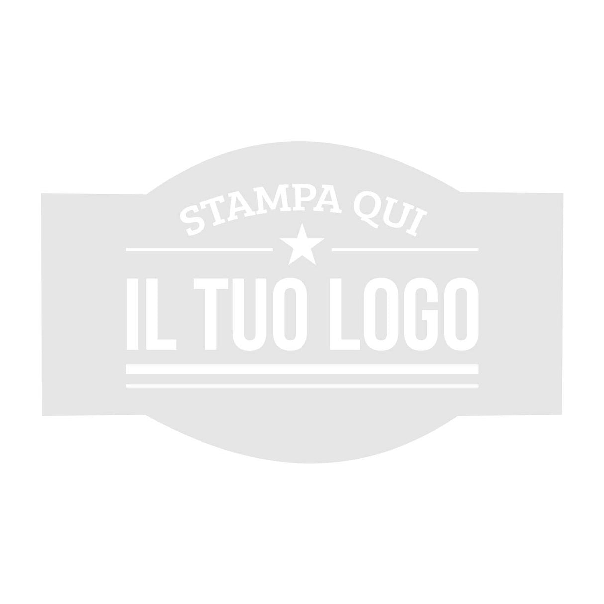 Etichette Adesive Sagomate Personalizzabili 6,5 cm x 4 cm