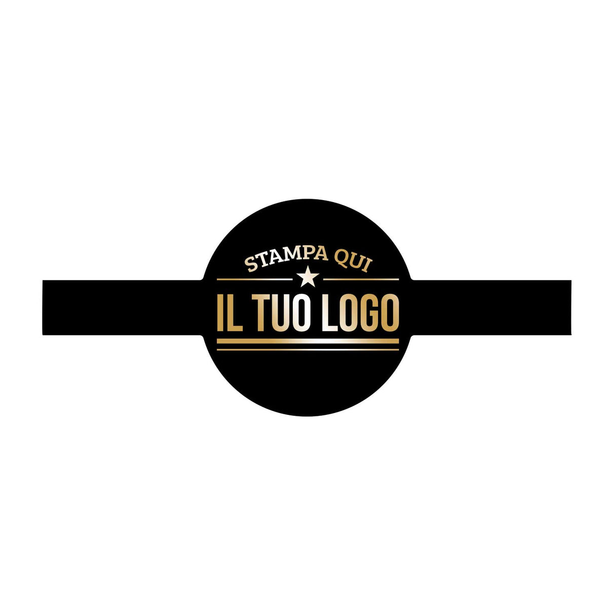 Etichette Adesive Sagomate Personalizzabili 5,9 cm x 2,4 cm