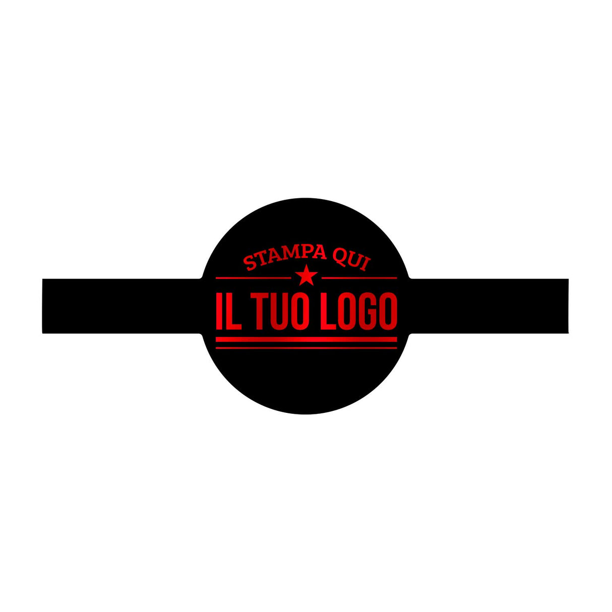 Etichette Adesive Sagomate Personalizzabili 5,9 cm x 2,4 cm