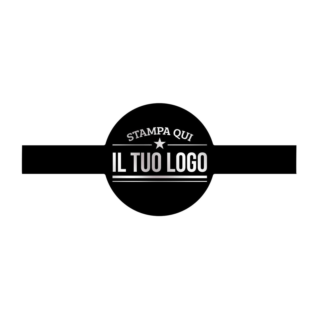 Etichette Adesive Sagomate Personalizzabili 5,9 cm x 2,4 cm