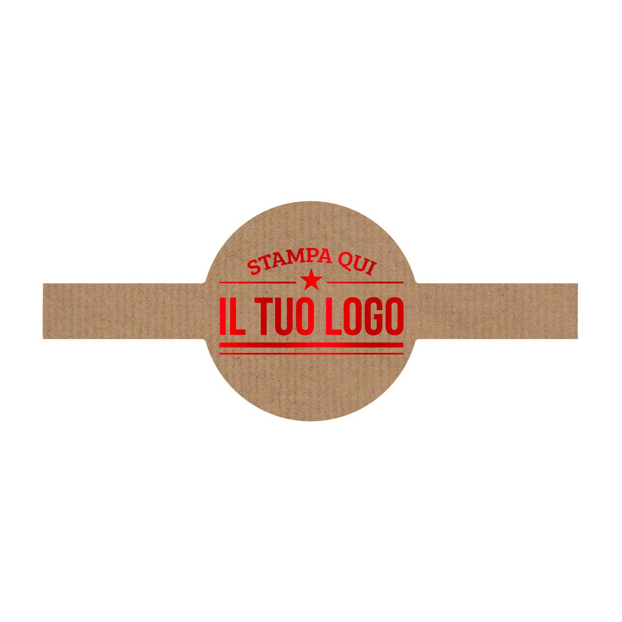 Etichette Adesive Sagomate Personalizzabili 5,9 cm x 2,4 cm