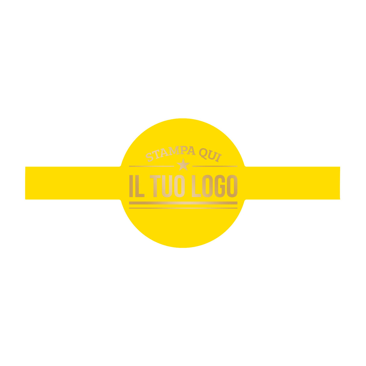 Etichette Adesive Sagomate Personalizzabili 5,9 cm x 2,4 cm