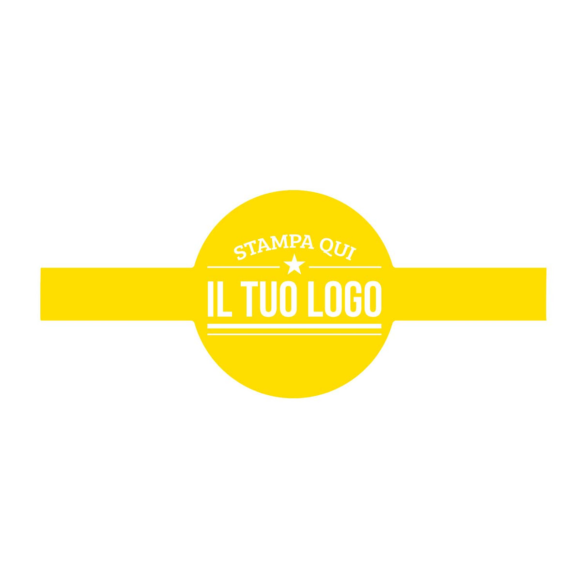 Etichette Adesive Sagomate Personalizzabili 5,9 cm x 2,4 cm