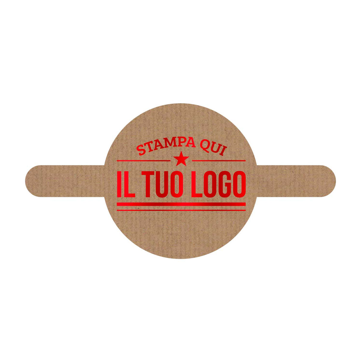 Etichette Adesive Sagomate Personalizzabili 9,6 cm x 4,8 cm