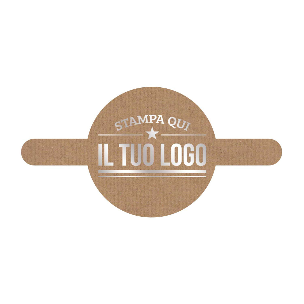 Etichette Adesive Sagomate Personalizzabili 9,6 cm x 4,8 cm