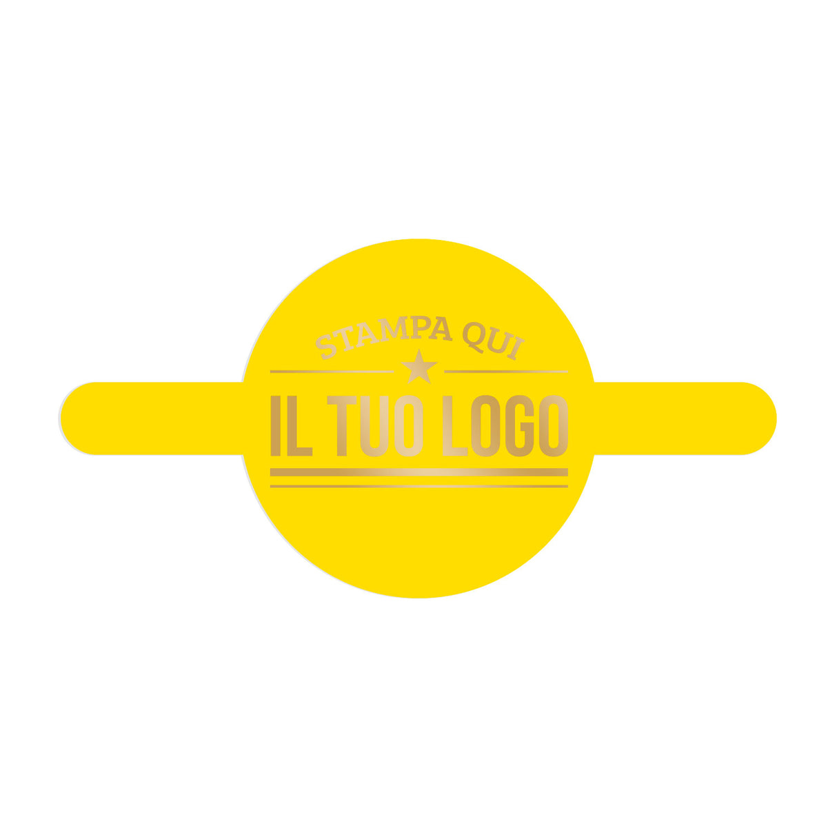 Etichette Adesive Sagomate Personalizzabili 9,6 cm x 4,8 cm