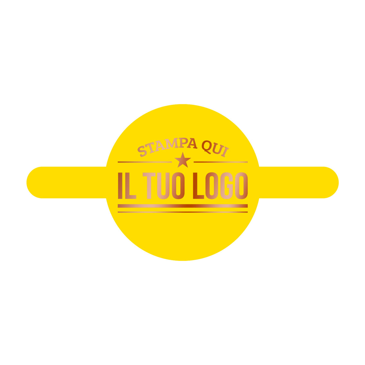 Etichette Adesive Sagomate Personalizzabili 9,6 cm x 4,8 cm