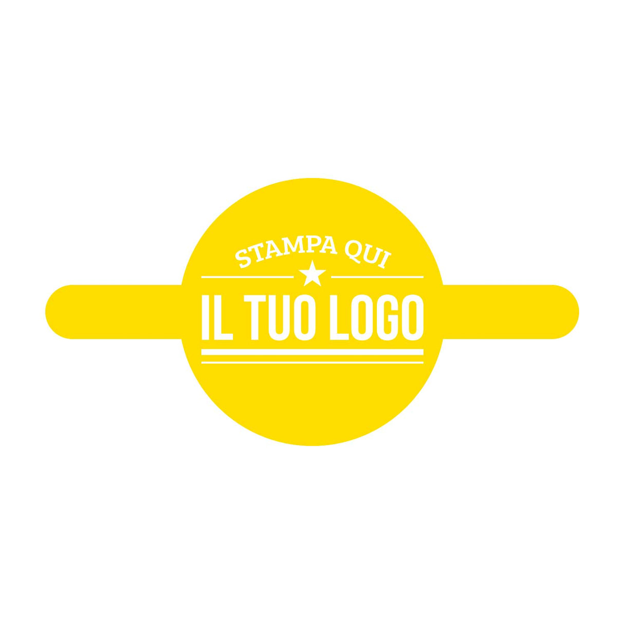 Etichette Adesive Sagomate Personalizzabili 9,6 cm x 4,8 cm