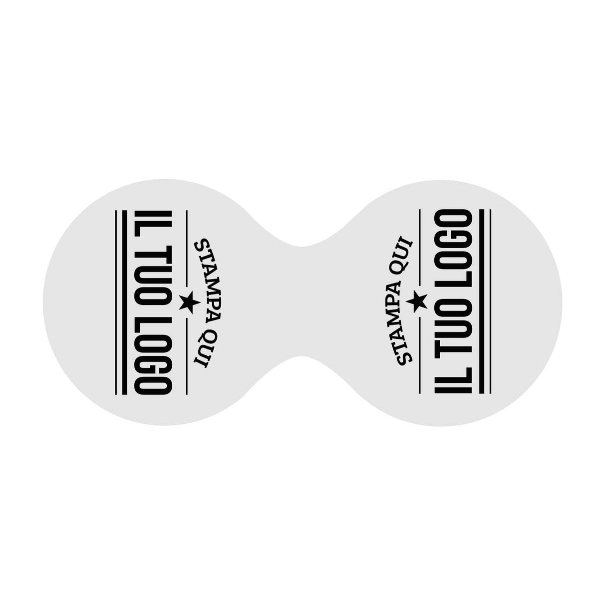 Etichette Adesive Sagomate Personalizzabili cm6,7x3,2